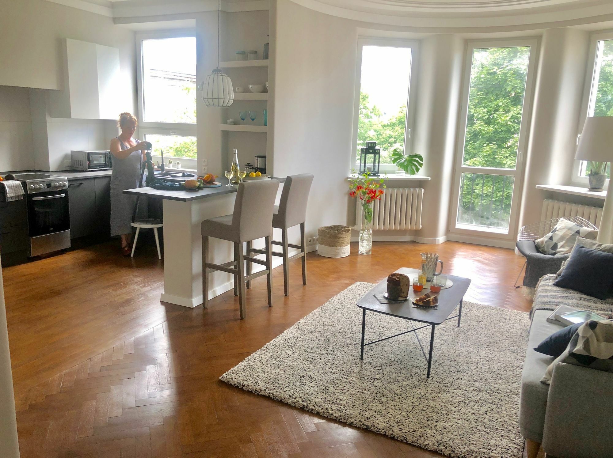 Classic Apartment In Варшава Экстерьер фото